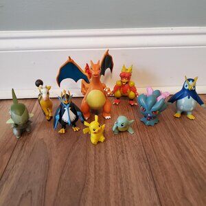 Pokémon Figure Lot 9 Piece Collection